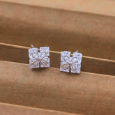Twin Quad Stud Earrings